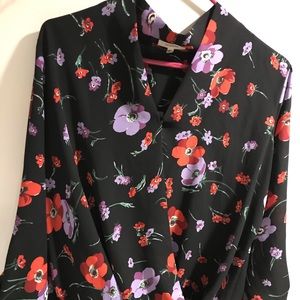 Pleione floral blouse, size M